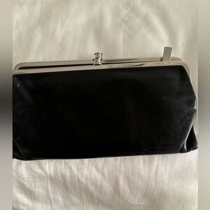 Black hobo wallet